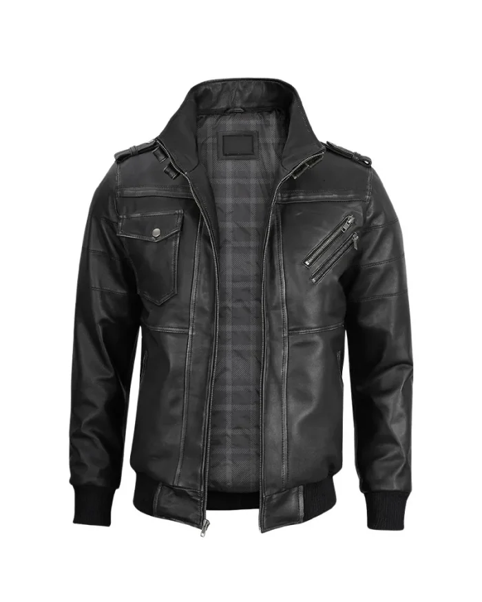Men Fashion Black Jacket